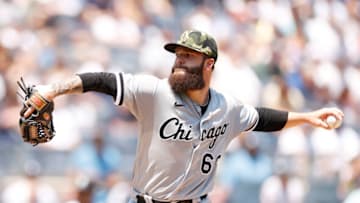 NEW YORK, NEW YORK - MAY 21: Dallas Keuchel #60 of the Chicago White Sox pitches during the first inning against the New York Yankees at Yankee Stadium on May 21, 2022 in the Bronx borough of New York City. (Photo by Sarah Stier/Getty Images)