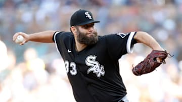SEATTLE, WASHINGTON - SEPTEMBER 05: Lance Lynn #33 of the Chicago White Sox pitches during the fifth inning against the Seattle Mariners at T-Mobile Park on September 05, 2022 in Seattle, Washington. (Photo by Steph Chambers/Getty Images)