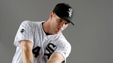 GLENDALE, ARIZONA - FEBRUARY 23: Charlie Tilson #22 of the Chicago White Sox poses for a portrait during Photo Day on February 23, 2017 at Camelback Ranch in Glendale Arizona. (Photo by Ron Vesely/MLB Photos via Getty Images)
