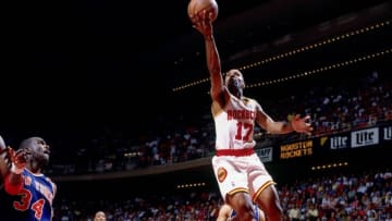 HOUSTON - JUNE 19: Mario Elie #17 of the Houston Rockets. Copyright 1994 NBAE (Photo by Andrew D. Bernstein/NBAE via Getty Images)