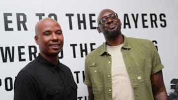Quentin Richardson and Darius Miles (Photo by Leon Bennett/Getty Images for The Players' Tribune)