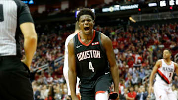 Danuel House Jr. #4 of the Houston Rockets (Photo by Tim Warner/Getty Images)