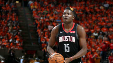 Clint Capela #15 of the Houston Rockets (Photo by Melissa Majchrzak/NBAE via Getty Images)