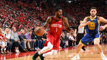 Houston Rockets Iman Shumpert (Photo by Andrew D. Bernstein/NBAE via Getty Images)