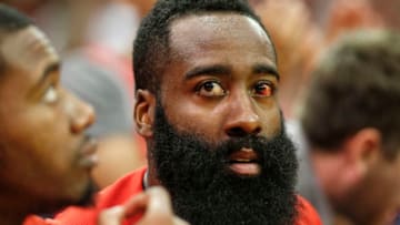 James Harden #13 of the Houston Rockets (Photo by Tim Warner/Getty Images)