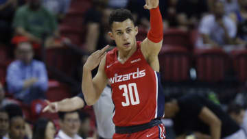 Issuf Sanon #30 of the Washington Wizards (Photo by Michael Reaves/Getty Images)