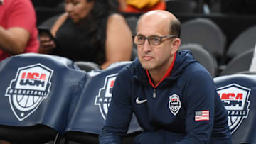 Houston Rockets Jeff Van Gundy (Photo by Ethan Miller/Getty Images)