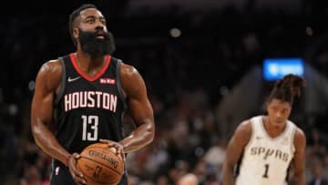 Houston Rockets James Harden (Photos by Darren Carroll/NBAE via Getty Images)