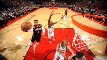 Houston Rockets Russell Westbrook (Photo by Bill Baptist/NBAE via Getty Images)
