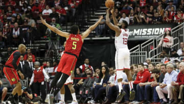 Houston Rockets James Harden (Photo by Tim Warner/Getty Images)