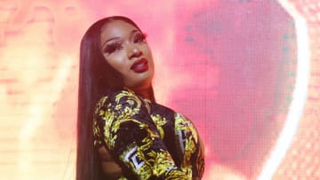 MIAMI, FLORIDA - FEBRUARY 01: Megan Thee Stallion performs onstage at the 2020 MAXIM Big Game Experience on February 01, 2020 in Miami, Florida. (Photo by Cassidy Sparrow/Getty Images for MAXIM)