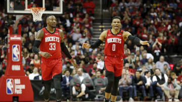 Houston Rockets Robert Covington Russell Westbrook (Photo by Tim Warner/Getty Images)