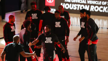 James Harden #13 of the Houston Rockets (Photo by Kim Klement-Pool/Getty Images)