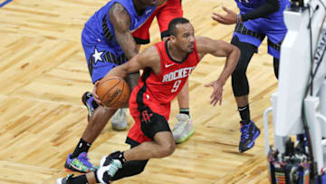 Avery Bradley #9 of the Houston Rockets (Photo by Alex Menendez/Getty Images)