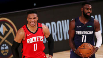Houston Rockets Russell Westbrook (Photo by Mike Ehrmann/Getty Images)