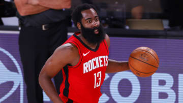 Houston Rockets James Harden (Photo by Mike Ehrmann/Getty Images)