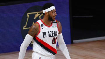 Carmelo Anthony #00 of the Portland Trail Blazers (Photo by Kevin C. Cox/Getty Images)