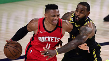Houston Rockets Russell Westbrook (Photo by Douglas P. DeFelice/Getty Images)