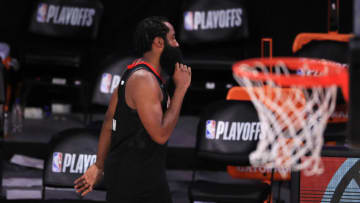James Harden #13 of the Houston Rockets (Photo by Michael Reaves/Getty Images)