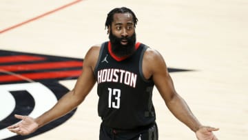 James Harden #13 of the Houston Rockets (Photo by Steph Chambers/Getty Images)