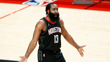 James Harden #13 of the Houston Rockets (Photo by Steph Chambers/Getty Images)
