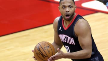 Eric Gordon #10 of the Houston Rockets (Photo by Carmen Mandato/Getty Images)