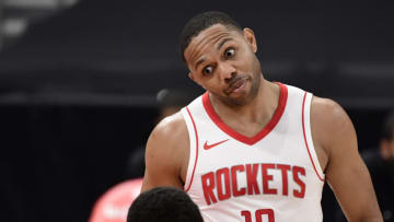 Eric Gordon #10 of the Houston Rockets (Photo by Douglas P. DeFelice/Getty Images)