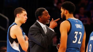 Head coach Sam Mitchell of the Minnesota Timberwolves (Photo by Jim McIsaac/Getty Images)