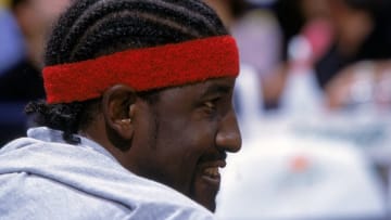 Houston Rockets Walt Williams .Mandatory Credit: Eliot J. Schechter /Allsport