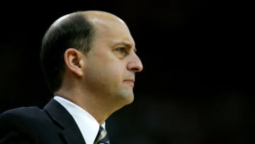 Coach Jeff Van Gundy of the Houston Rockets (Photo by Matthew Stockman/Getty Images)