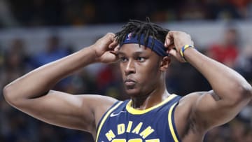 Myles Turner #33 of the Indiana Pacers (Photo by Joe Robbins/Getty Images)