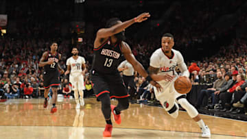 PORTLAND, OR - MARCH 30: Damian Lillard