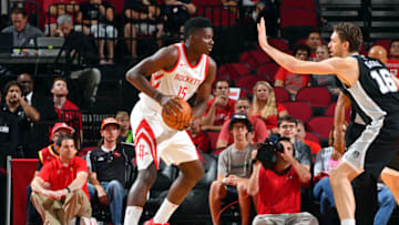 HOUSTON, TX - OCTOBER 17: Clint Capela