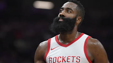 SACRAMENTO, CA - OCTOBER 18: James Harden