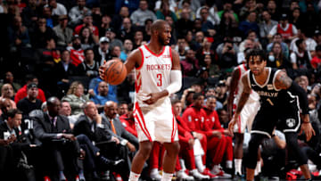 Chris Paul #3 of the Houston Rockets (Photo by Nathaniel S. Butler/NBAE via Getty Images)