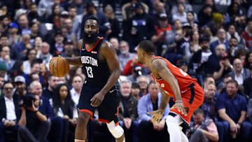 James Harden #13 of the Houston Rockets (Photo by Vaughn Ridley/Getty Images)