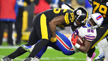 Devin Bush #55 of the Pittsburgh Steelers (Photo by Joe Sargent/Getty Images)