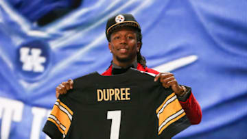 Bud Dupree of the Kentucky Wildcats. (Photo by Jonathan Daniel/Getty Images)