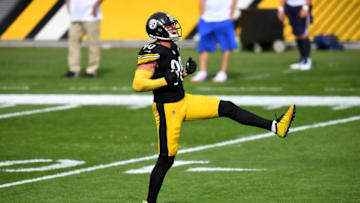 T.J. Watt #90 of the Pittsburgh Steelers (Photo by Joe Sargent/Getty Images)