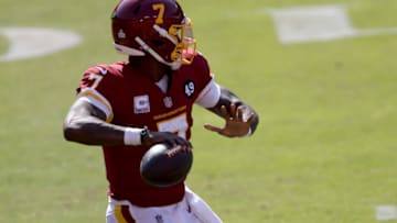 Quarterback Dwayne Haskins #7 of the Washington Football Team (Photo by Rob Carr/Getty Images)
