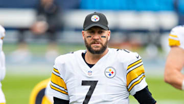 Ben Roethlisberger #7 of the Pittsburgh Steelers. (Photo by Wesley Hitt/Getty Images)