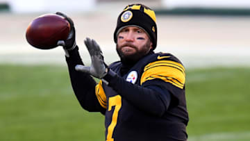 Ben Roethlisberger #7 of the Pittsburgh Steelers . (Photo by Joe Sargent/Getty Images)