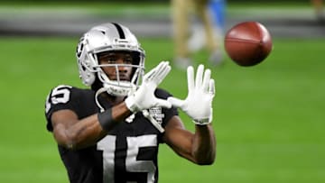 Wide receiver Nelson Agholor #15 of the Las Vegas Raiders. (Photo by Ethan Miller/Getty Images)
