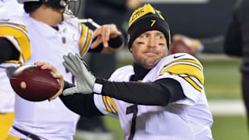 Ben Roethlisberger #7 of the Pittsburgh Steelers (Photo by Jamie Sabau/Getty Images)