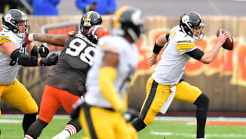 Mason Rudolph #2 of the Pittsburgh Steelers. (Photo by Jason Miller/Getty Images)