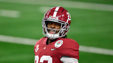 Najee Harris #22 of the Alabama Crimson Tide. (Photo by Alika Jenner/Getty Images)