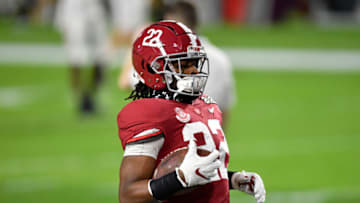 Najee Harris #22 of the Alabama Crimson Tide. (Photo by Alika Jenner/Getty Images)