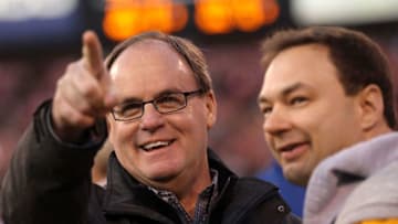 SAN FRANCISCO, CA - DECEMBER 19: General manager of the Pittsburgh Steelers Kevin Colbert is seen before the game against the San Francisco 49ers at Candlestick Park on December 19, 2011 in San Francisco, California. (Photo by Karl Walter/Getty Images)
