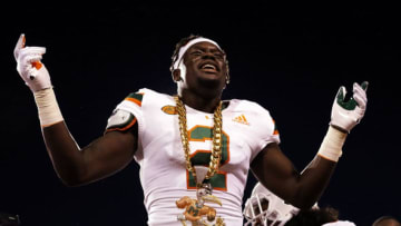 Trajan Bandy #2 - Miami Hurricanes (Photo by Ryan M. Kelly/Getty Images)