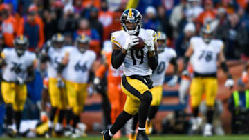 JuJu Smith-Schuster #19 of the Pittsburgh Steelers (Photo by Dustin Bradford/Getty Images)